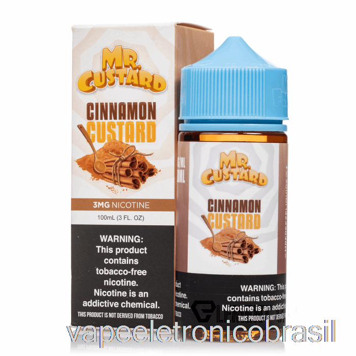 Creme De Canela Vape Vaporesso - Mr Creme - 100ml 3mg